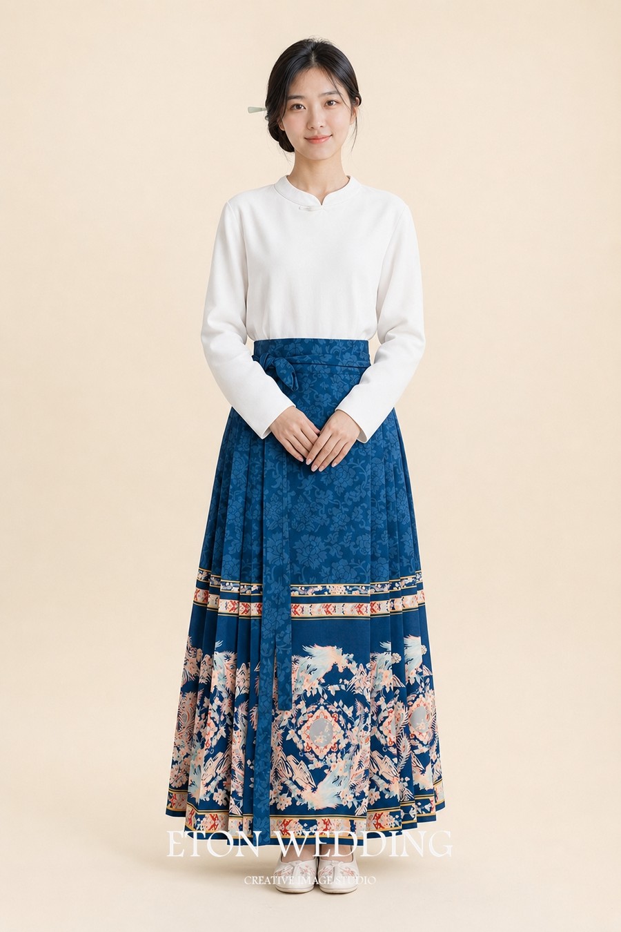 馬面裙,馬面裙推薦,中式裙,馬面服,馬面服婚紗